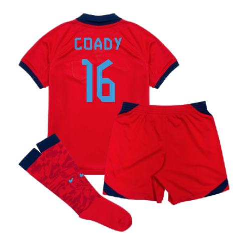2022-2023 England Away Mini Kit (Coady 16)