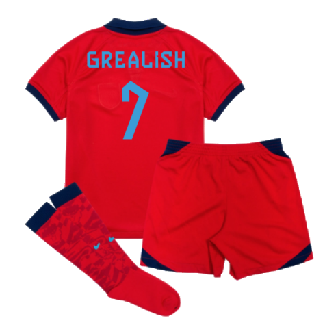 2022-2023 England Away Mini Kit (Grealish 7)
