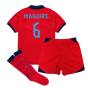 2022-2023 England Away Mini Kit (Maguire 6)