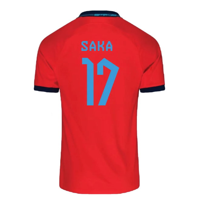2022-2023 England Away Shirt (Kids) (Saka 17)