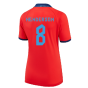 2022-2023 England Away Shirt (Ladies) (Henderson 8)