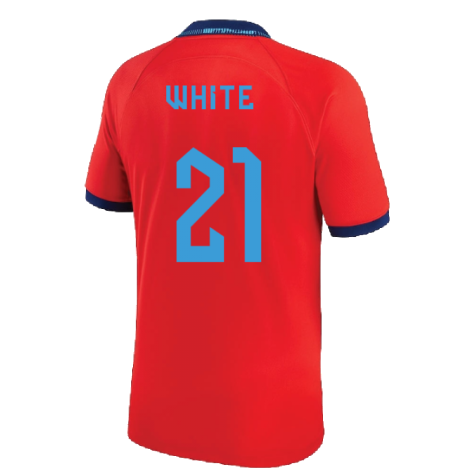 2022-2023 England Away Shirt (White 21)