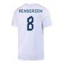 2022-2023 England Crest Tee (White) (Henderson 8)