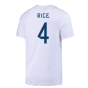 2022-2023 England Crest Tee (White) (Rice 4)