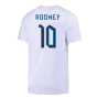 2022-2023 England Crest Tee (White) (Rooney 10)
