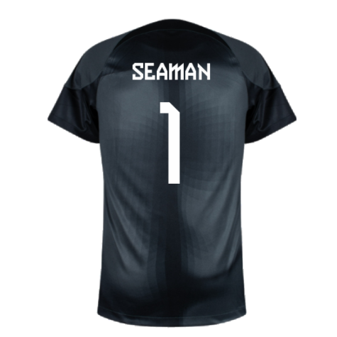 2022-2023 England Home Goalkeeper Shirt (Black) (Seaman 1)