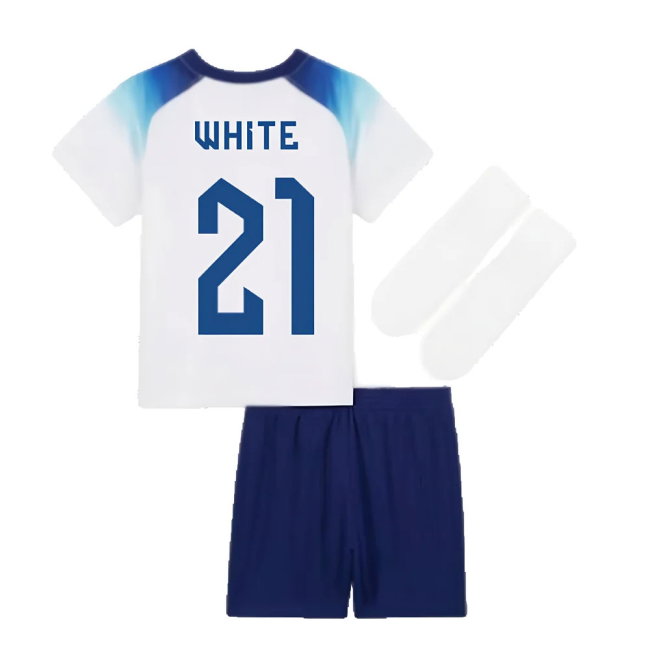 2022-2023 England Home Little Boys Mini Kit (White 21)