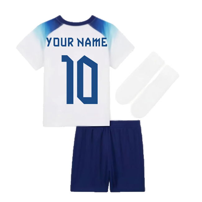 2022-2023 England Home Little Boys Mini Kit (Your Name)