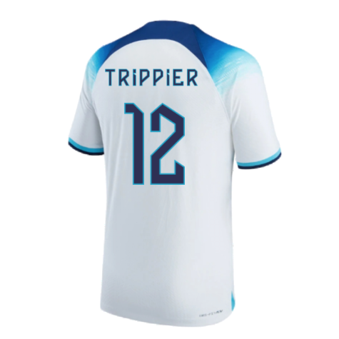 2022-2023 England Home Match Vapor Shirt (Trippier 12)