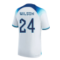 2022-2023 England Home Match Vapor Shirt (Wilson 24)