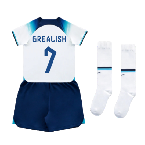 2022-2023 England Home Mini Kit (Grealish 7)