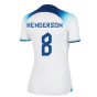 2022-2023 England Home Shirt (Ladies) (Henderson 8)