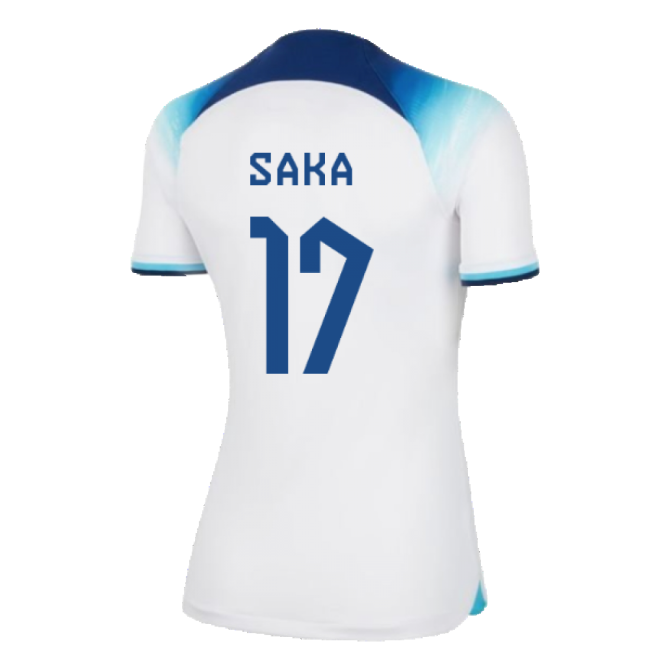 2022-2023 England Home Shirt (Ladies) (Saka 17)