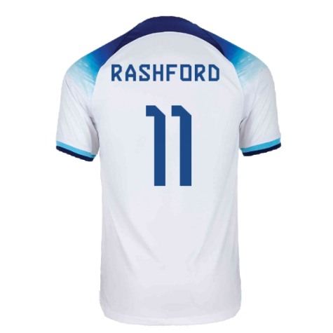 2022-2023 England Home Shirt (Rashford 11)