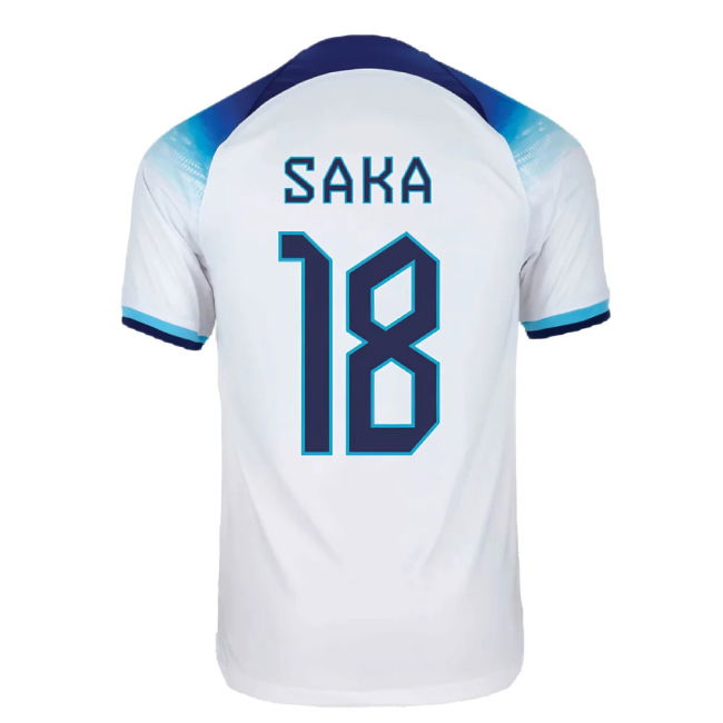 2022-2023 England Home Shirt (SAKA 18)