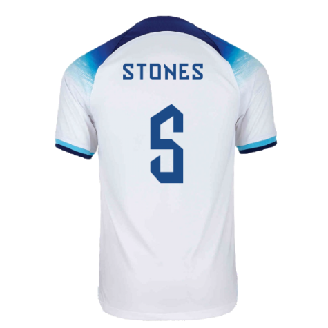 2022-2023 England Home Shirt (Stones 5)