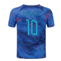 2022-2023 England Pre-Match Training Shirt (Blue) (Rooney 10)