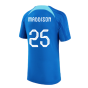 2022-2023 England Strike Training Shirt (Blue) - Kids (Maddison 25)