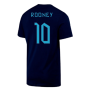 2022-2023 England Three Lions Swoosh Tee (Navy) (Rooney 10)