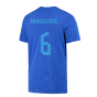 2022-2023 England Three Lions Tee (Blue) (Maguire 6)