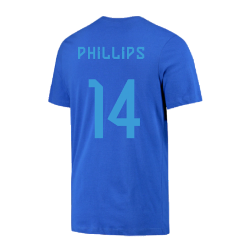 2022-2023 England Three Lions Tee (Blue) (Phillips 14)