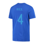 2022-2023 England Three Lions Tee (Blue) (Rice 4)