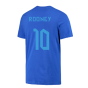 2022-2023 England Three Lions Tee (Blue) (Rooney 10)