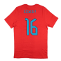 2022-2023 England World Cup Crest Tee (Red) - Kids (Coady 16)