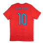 2022-2023 England World Cup Crest Tee (Red) - Kids (Lineker 10)