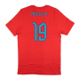 2022-2023 England World Cup Crest Tee (Red) (Mount 19)