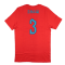 2022-2023 England World Cup Crest Tee (Red) (Shaw 3)