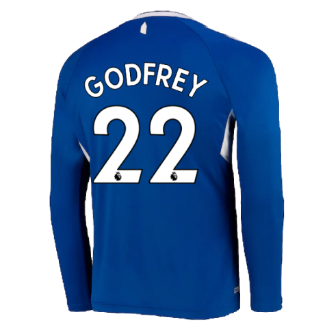 2022-2023 Everton Home Long Sleeve Shirt (GODFREY 22)