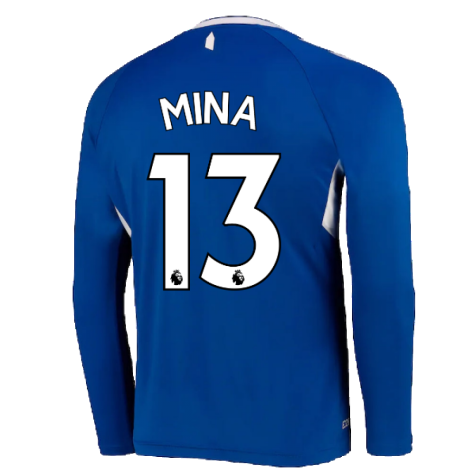 2022-2023 Everton Home Long Sleeve Shirt (MINA 13)