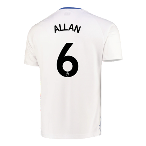 2022-2023 Everton Home Pre-Match Shirt (White) (ALLAN 6)