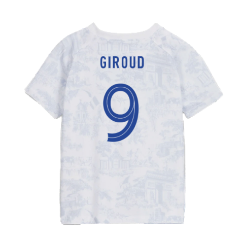 2022-2023 France Away Little Boys Mini Kit (Giroud 9)