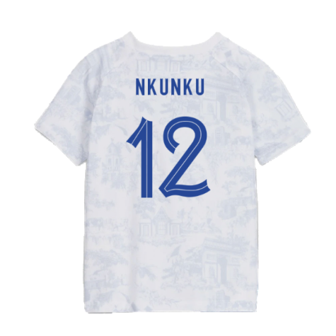2022-2023 France Away Little Boys Mini Kit (Nkunku 12)
