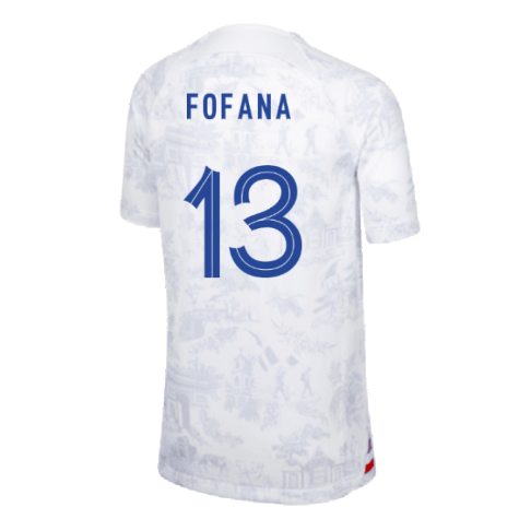 2022-2023 France Away Shirt (Kids) (Fofana 13)