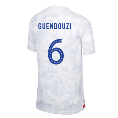 2022-2023 France Away Shirt (Kids) (Guendouzi 6)