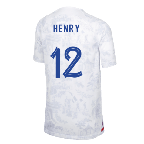 2022-2023 France Away Shirt (Kids) (Henry 12)