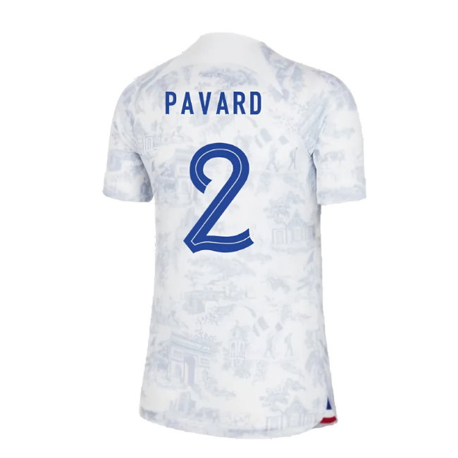2022-2023 France Away Shirt (Ladies) (Pavard 2)