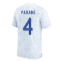 2022-2023 France Away Shirt (VARANE 4)