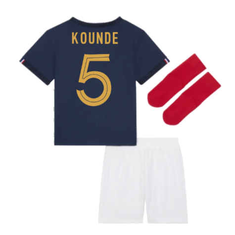 2022-2023 France Home Baby Kit (Infants) (Kounde 5)