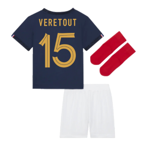 2022-2023 France Home Little Boys Mini Kit (Veretout 15)