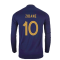 2022-2023 France Home Long Sleeve Shirt (Zidane 10)