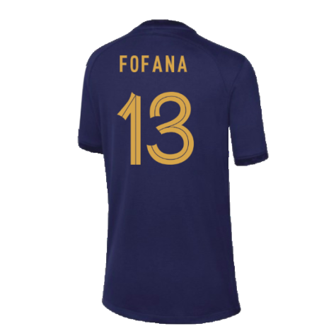 2022-2023 France Home Shirt - Kids (Fofana 13)