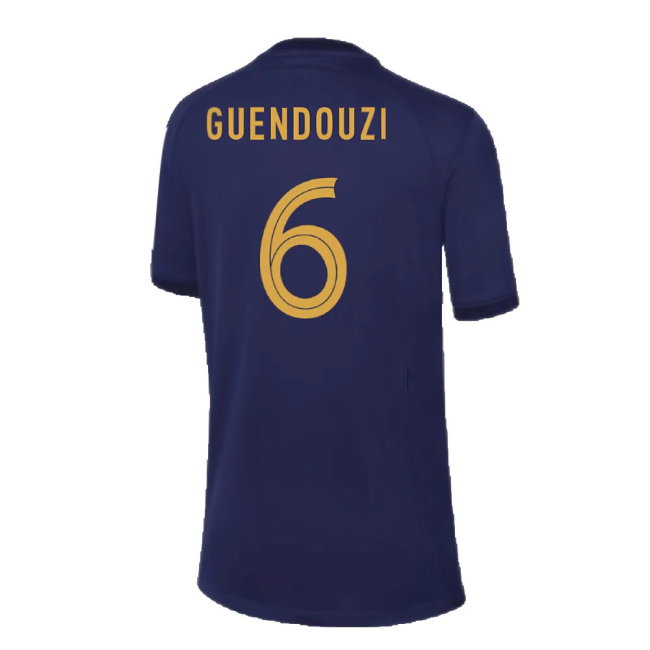 2022-2023 France Home Shirt - Kids (Guendouzi 6)