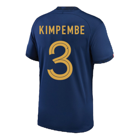 2022-2023 France Home Shirt (KIMPEMBE 3)