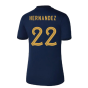 2022-2023 France Home Shirt (Ladies) (Hernandez 22)