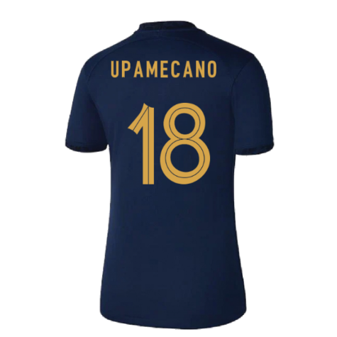 2022-2023 France Home Shirt (Ladies) (Upamecano 18)