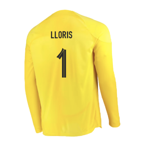 2022-2023 France LS Goalkeeper Shirt (Yellow) (Lloris 1)